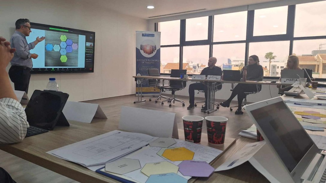 Breathe The Future-Hybrid Education In Vet - Mesleki Eğitimde Hibrit Eğitim Projesi Nicosia'da C1 Toplantısı Yapıldı.