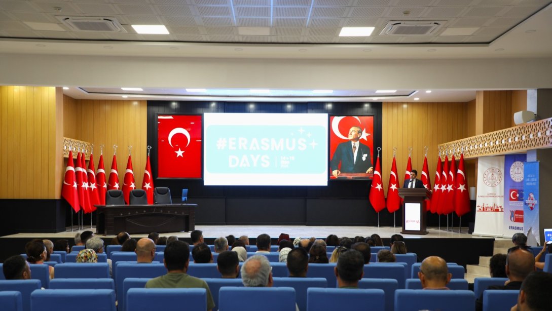 Antalya'da Erasmus Günleri 2024: Yeni Dönem Akreditasyon Üyesi Okullarla Buluşma Gerçekleştirildi